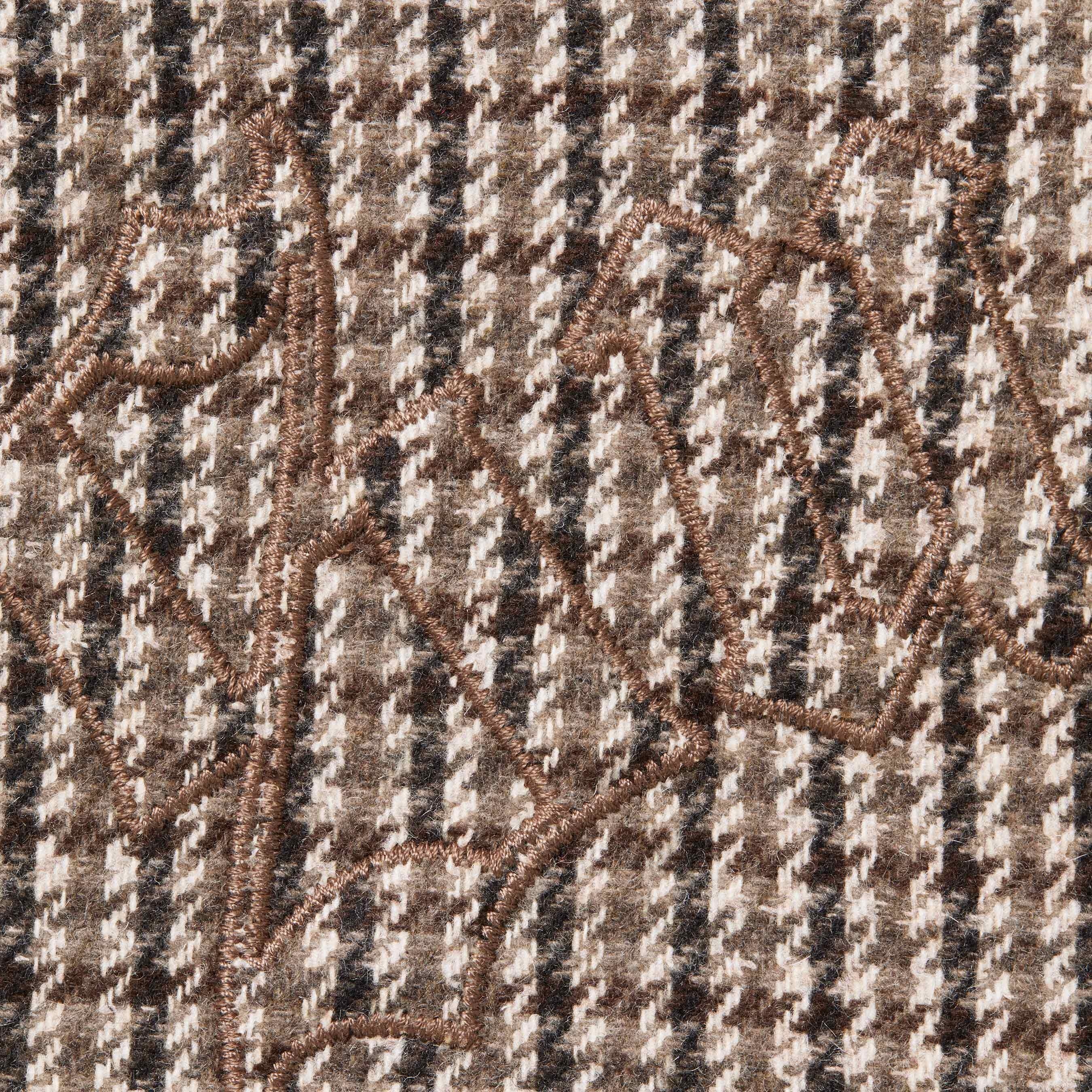 Reversible Houndstooth Overcoat view 11